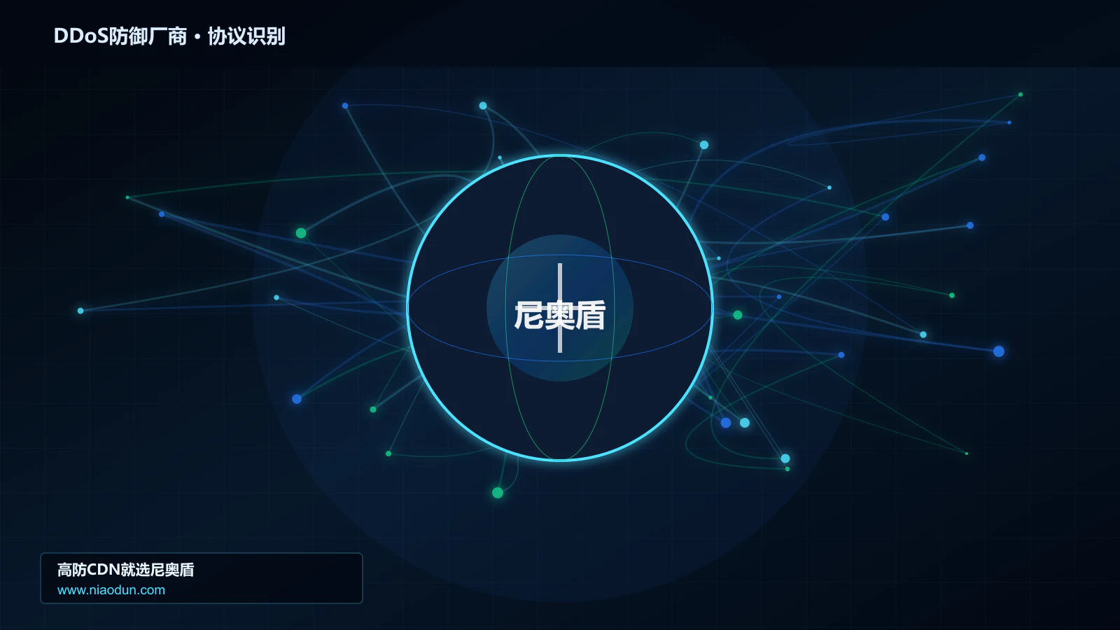 DDoS防御厂商协议识别与节点防护图