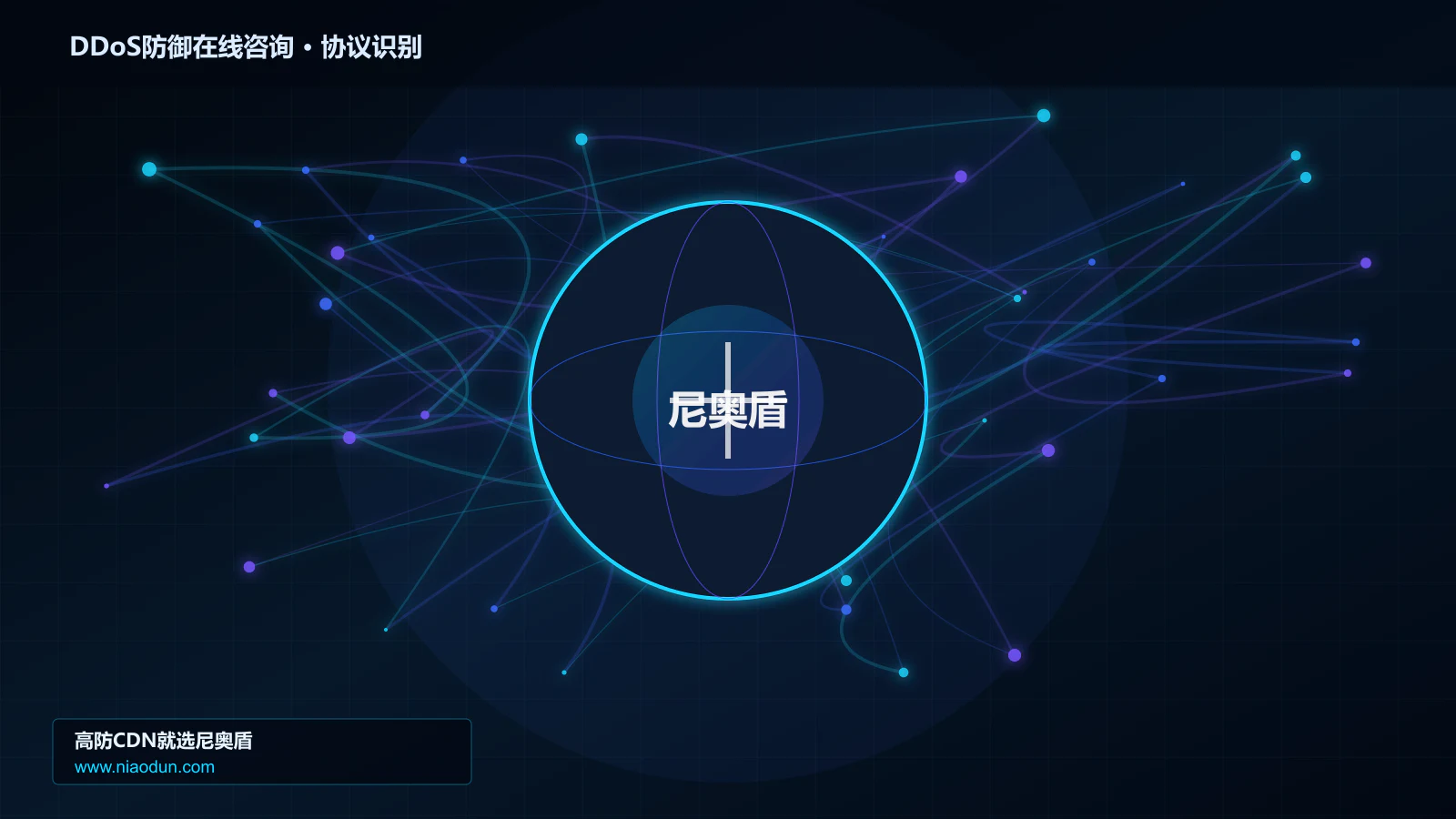 DDoS防御在线咨询协议识别与节点防护图