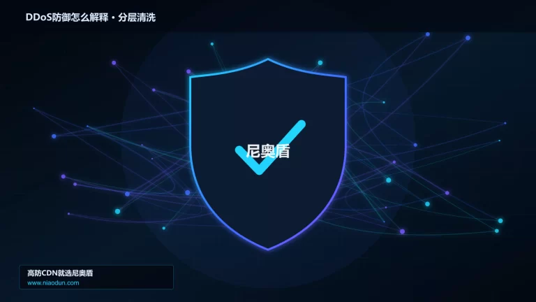 DDoS防御怎么解释分层流量清洗架构图
