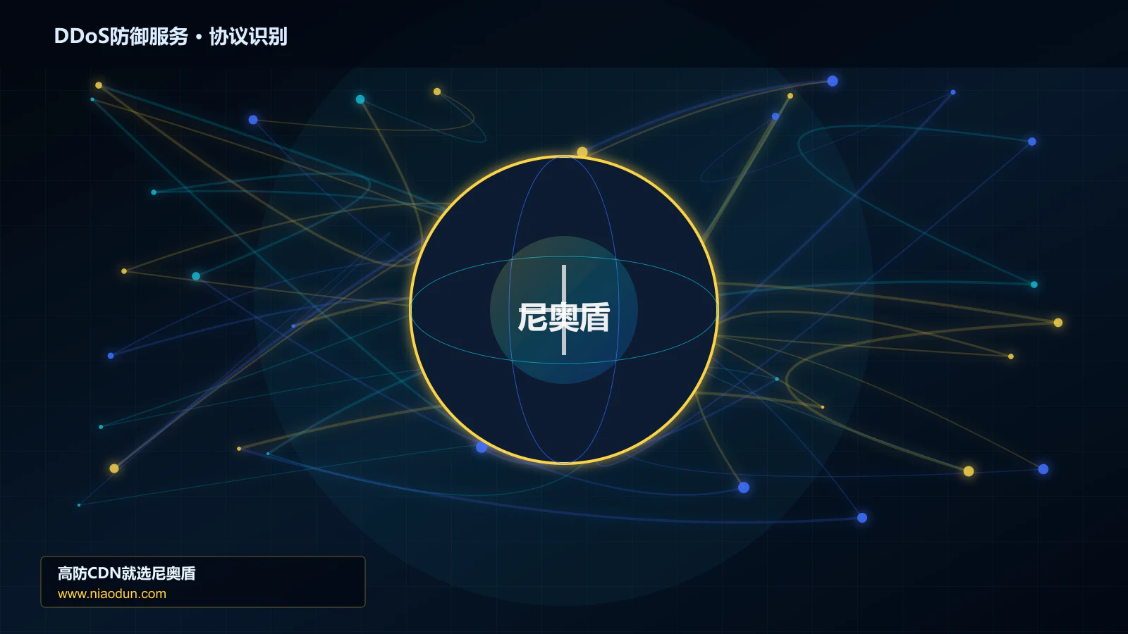 DDoS防御服务协议识别与节点防护图