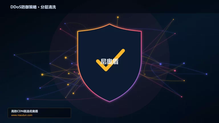 DDoS防御策略分层流量清洗架构图