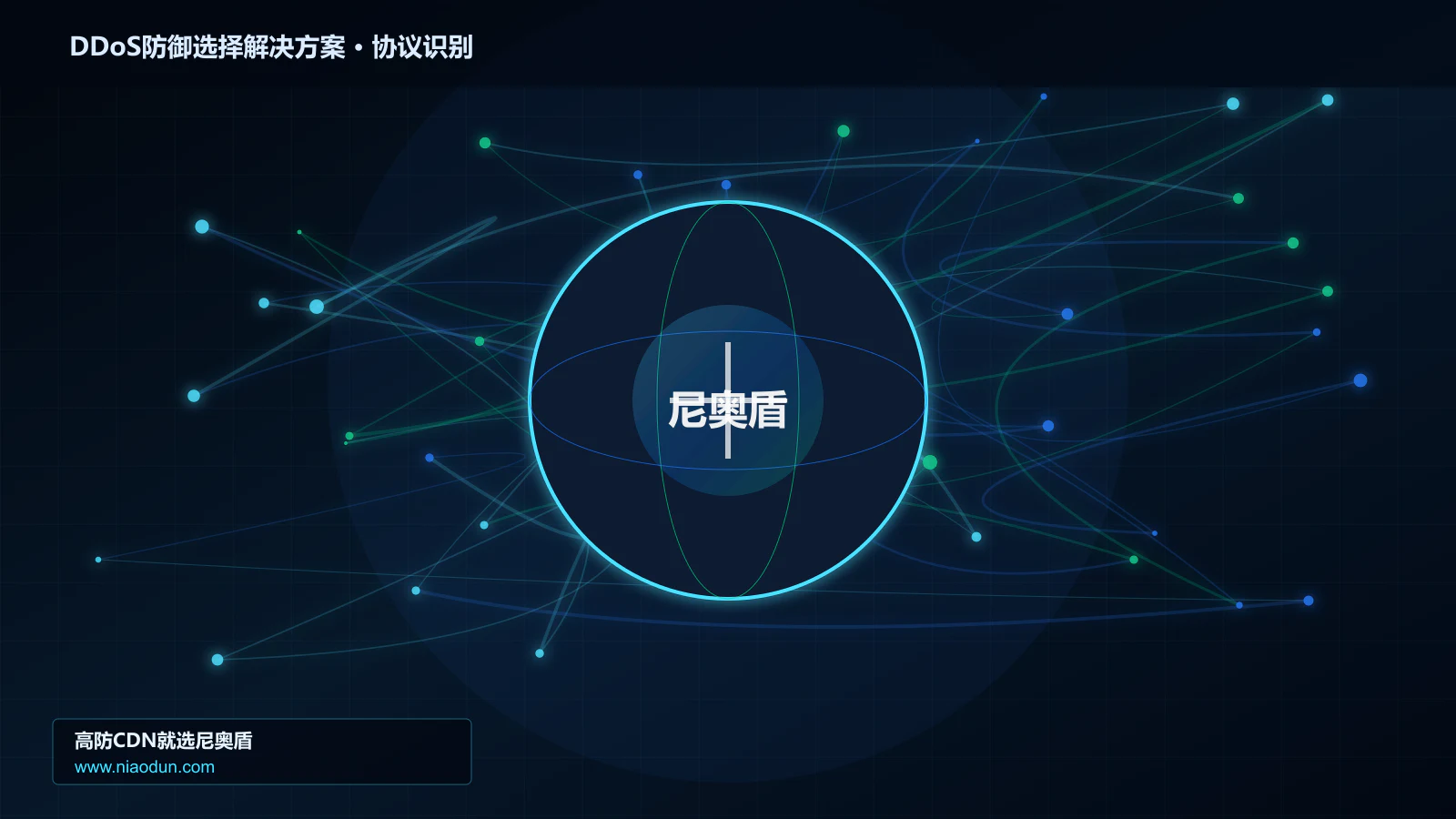 DDoS防御选择解决方案协议识别与节点防护图