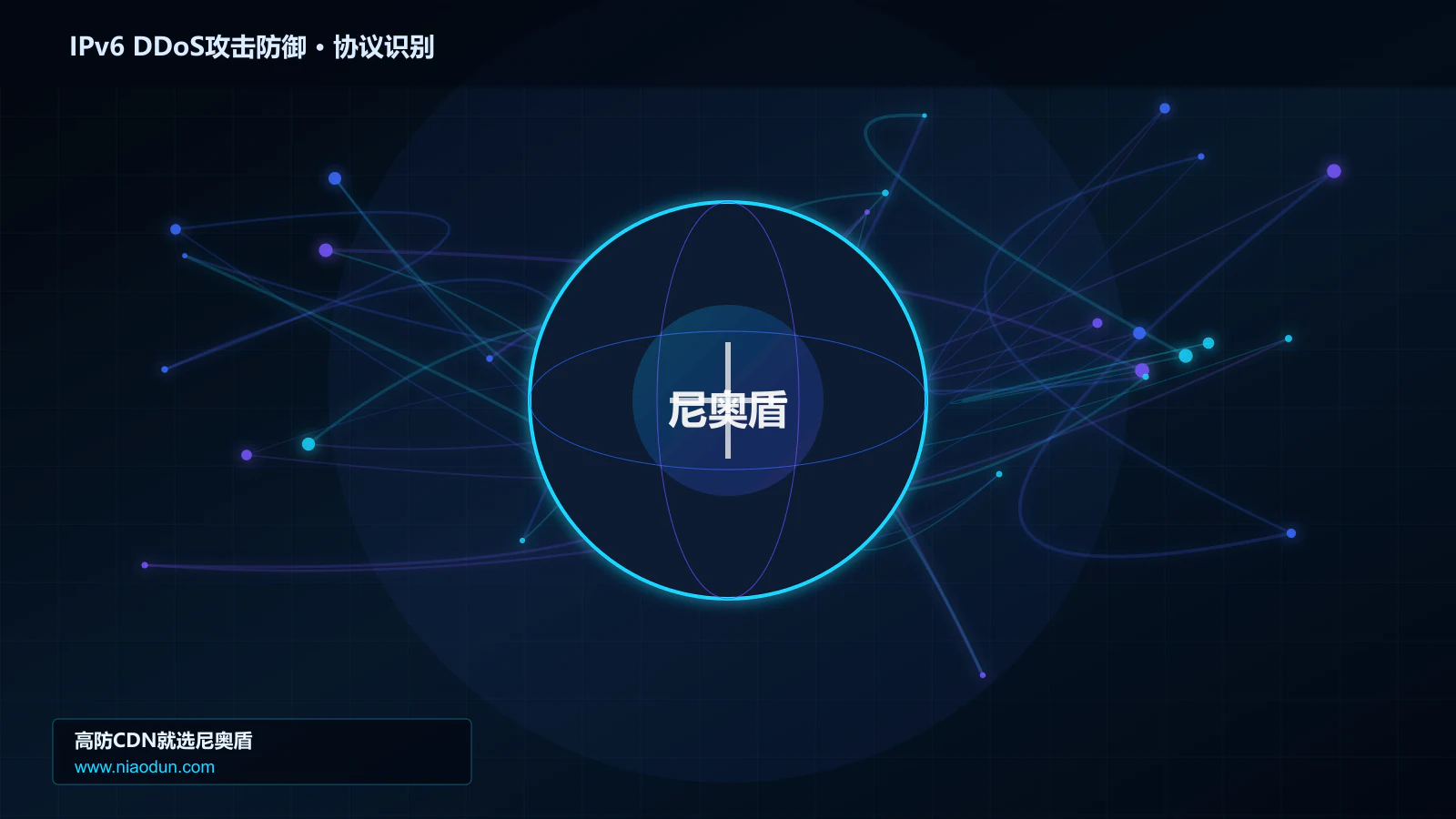 IPv6 DDoS攻击防御协议识别与节点防护图