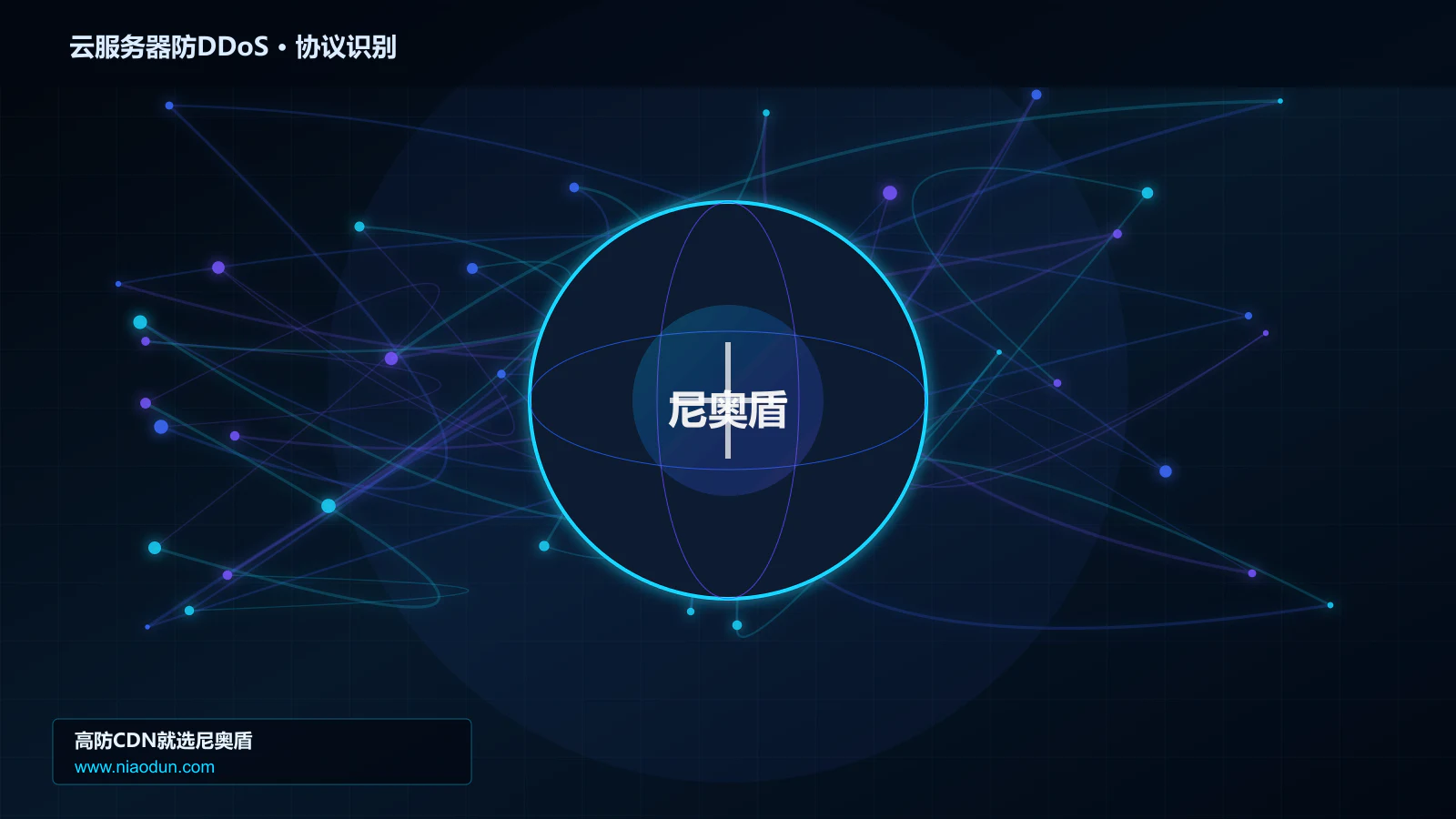 云服务器防DDoS协议识别与节点防护图