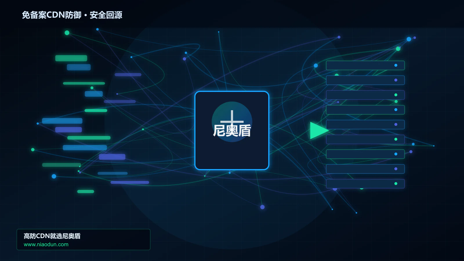 免备案CDN防御路由调度与安全回源图