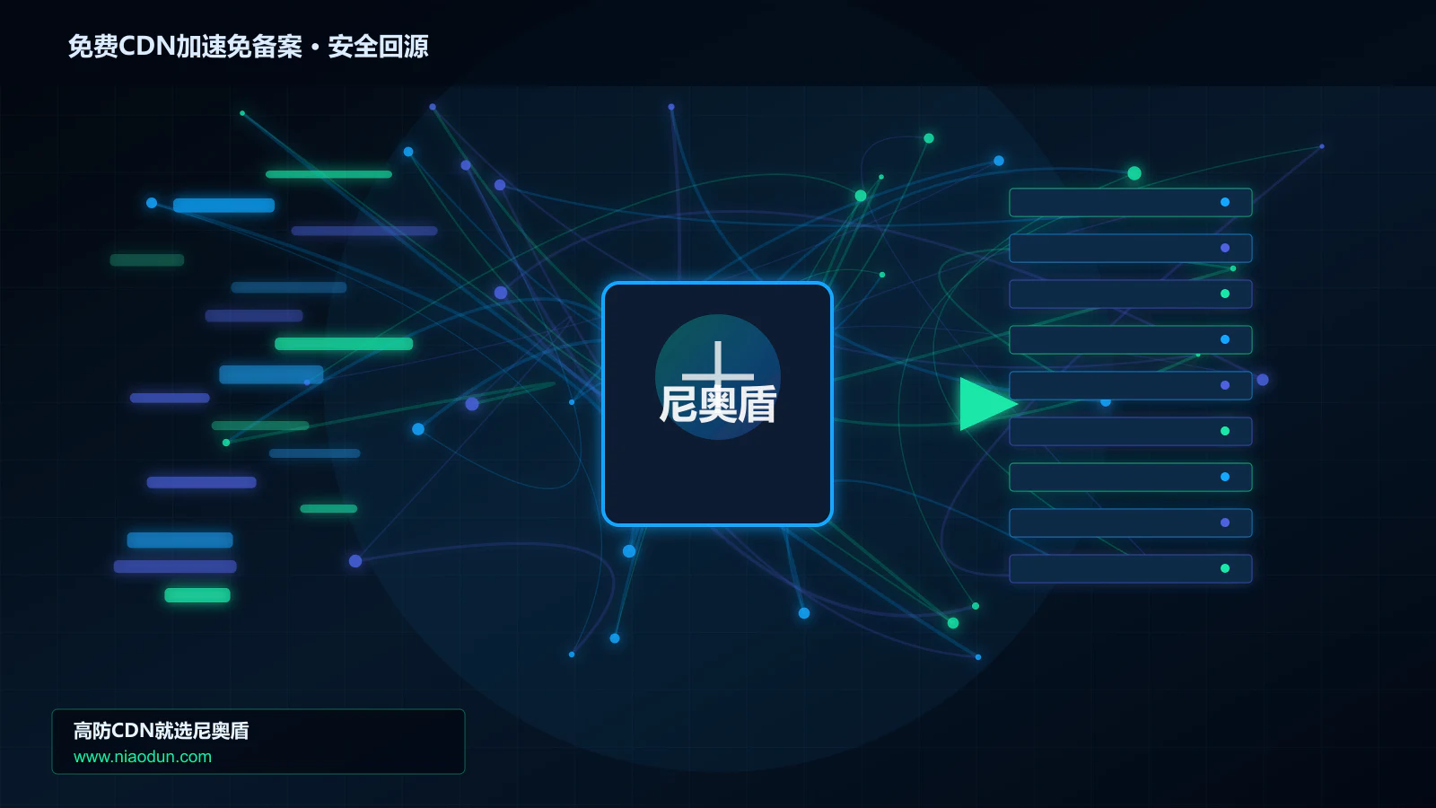 免费CDN加速免备案路由调度与安全回源图
