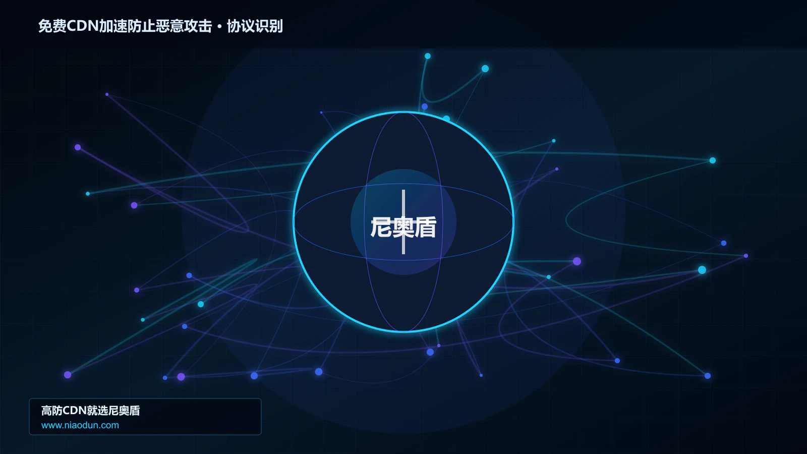 免费CDN加速防止恶意攻击协议识别与节点防护图