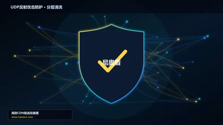 UDP反射攻击防护分层流量清洗架构图