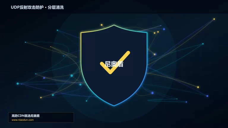 UDP反射攻击防护分层流量清洗架构图