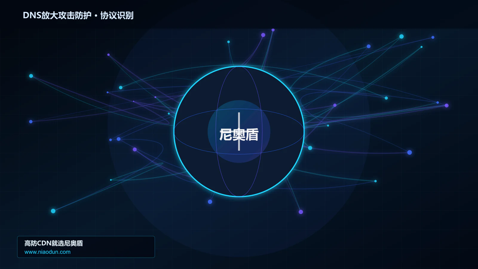 DNS放大攻击防护协议识别与节点防护图