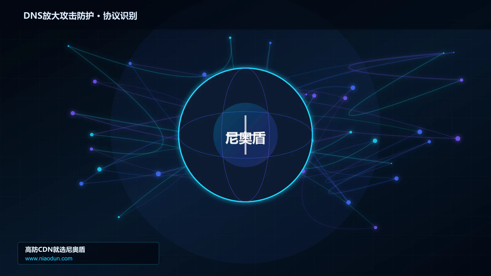 DNS放大攻击防护协议识别与节点防护图