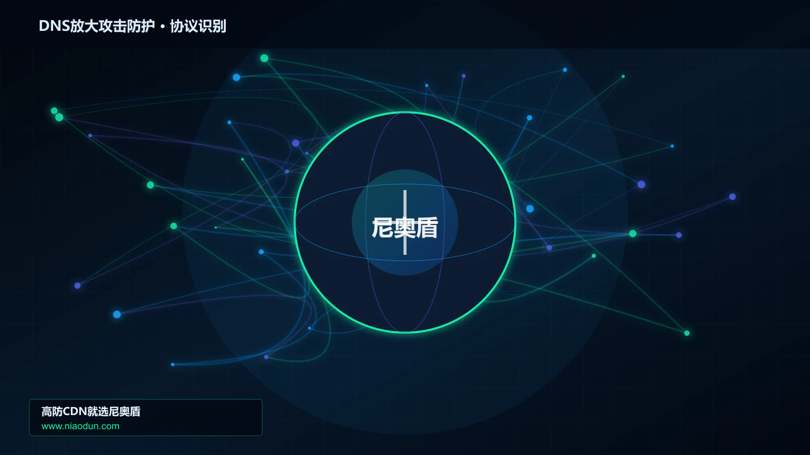 DNS放大攻击防护协议识别与节点防护图