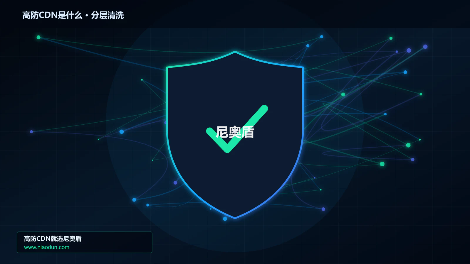 高防CDN是什么分层流量清洗架构图