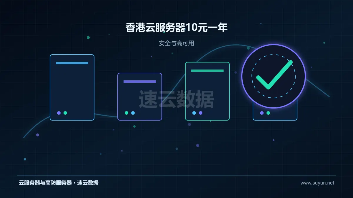 香港云服务器10元一年高可用安全与容灾设计图