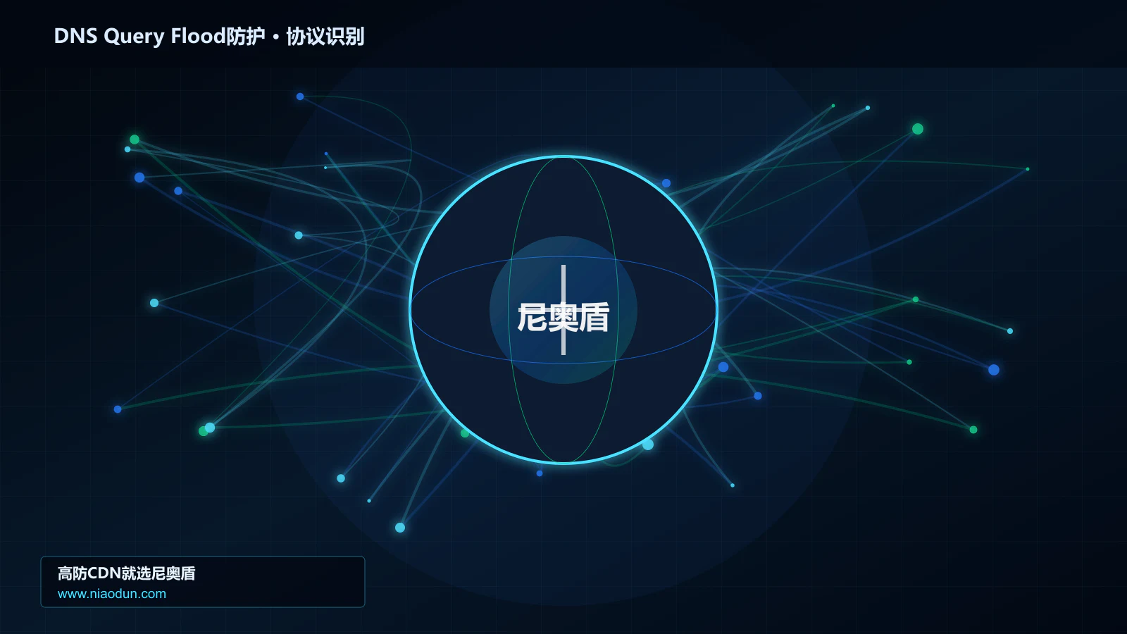 DNS Query Flood防护协议识别与节点防护图