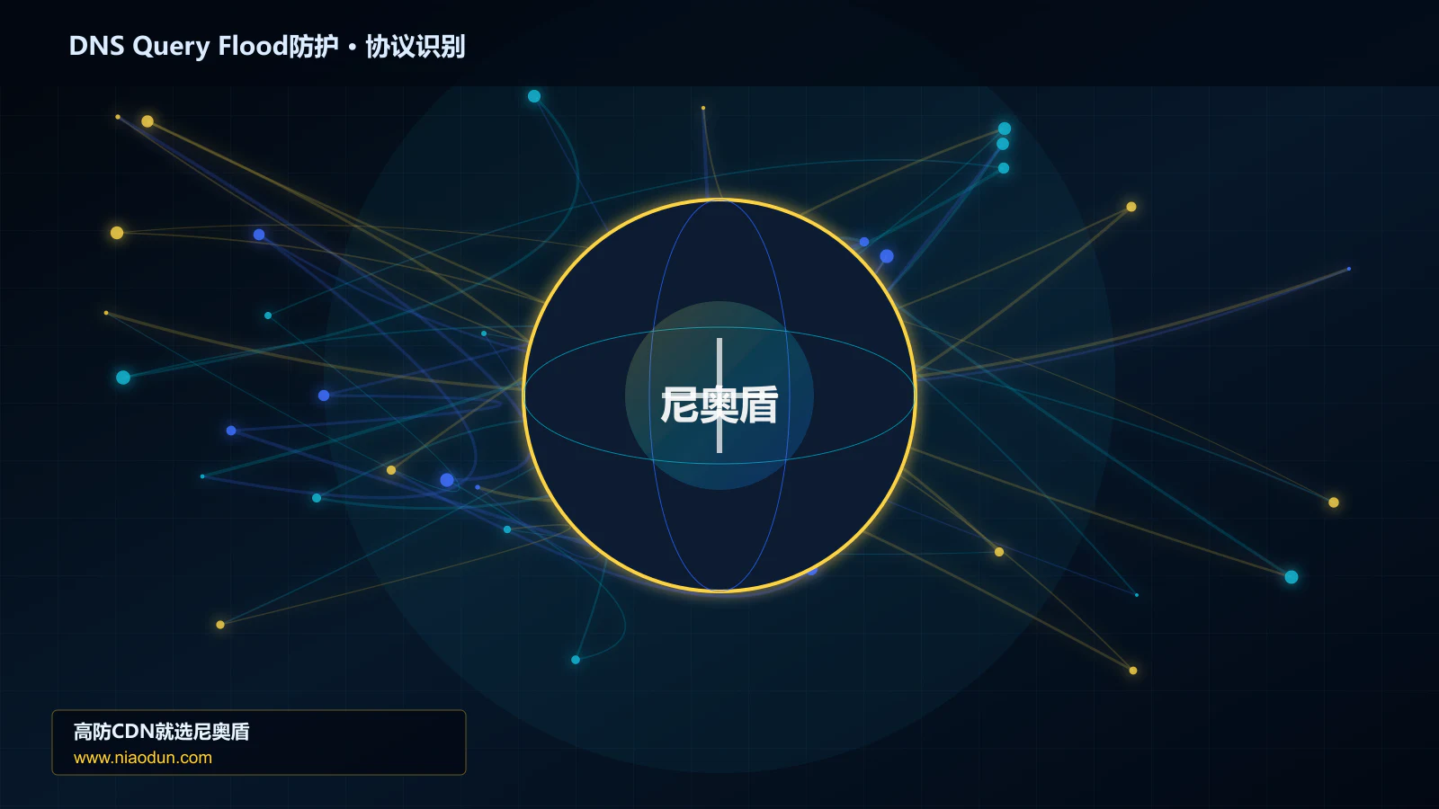 DNS Query Flood防护协议识别与节点防护图