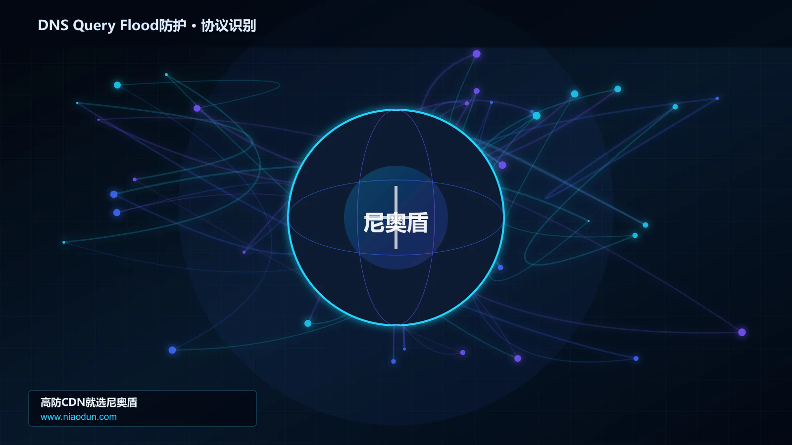 DNS Query Flood防护协议识别与节点防护图