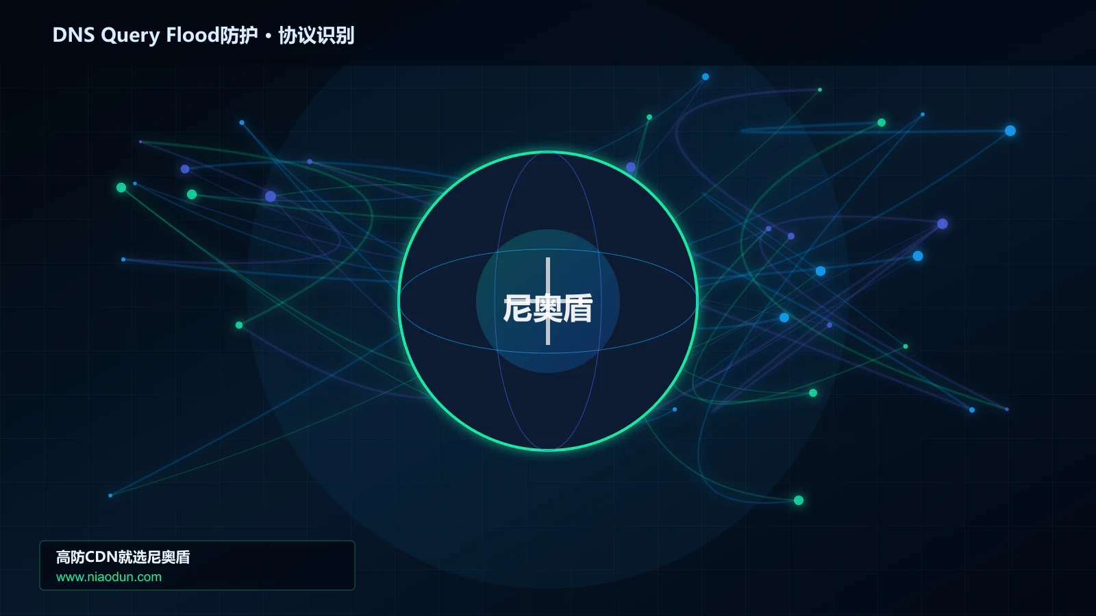 DNS Query Flood防护协议识别与节点防护图