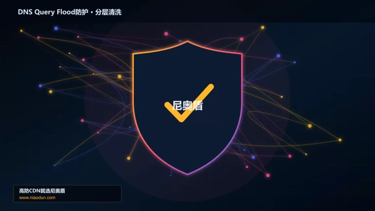 DNS Query Flood防护分层流量清洗架构图