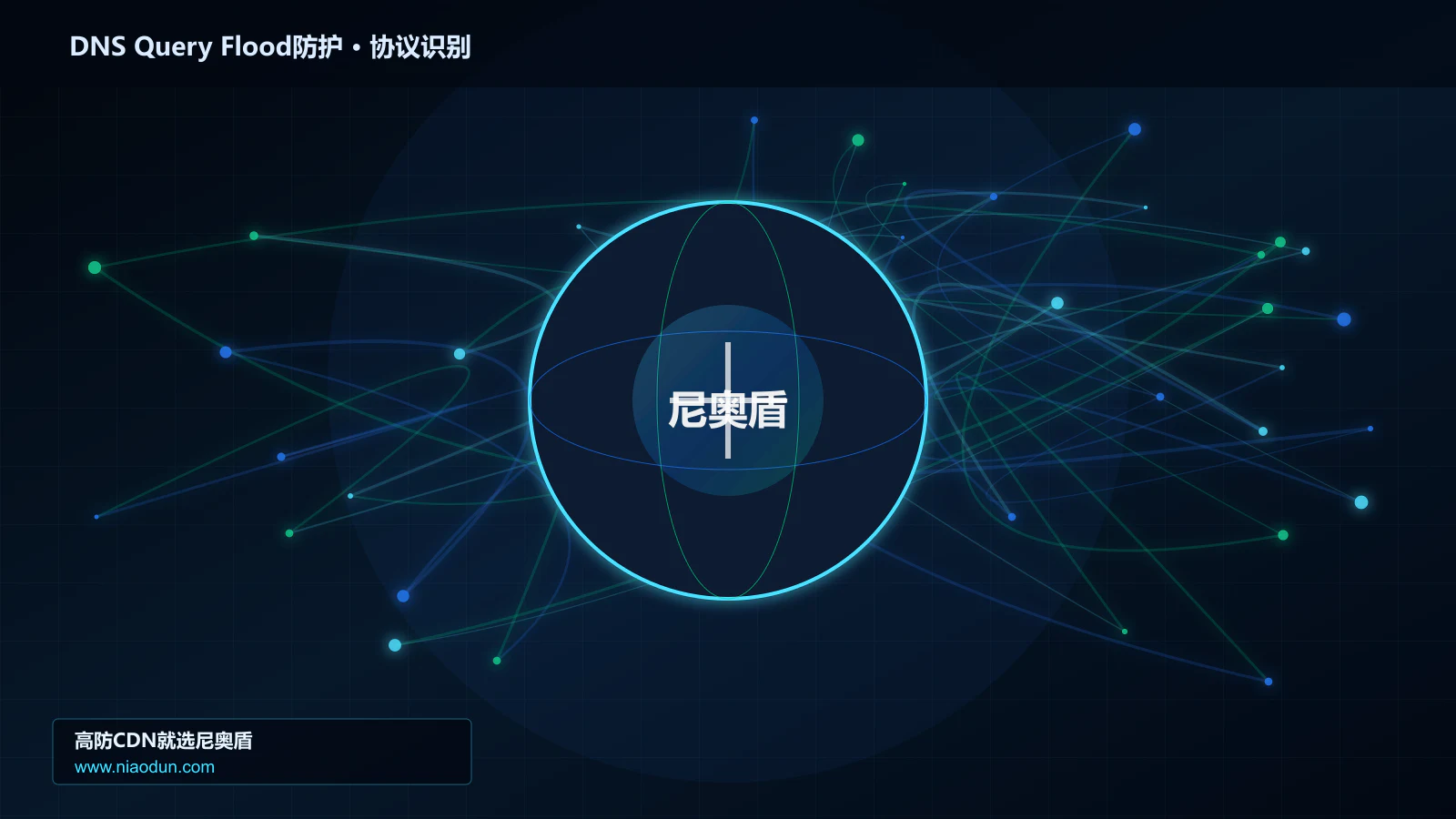 DNS Query Flood防护协议识别与节点防护图