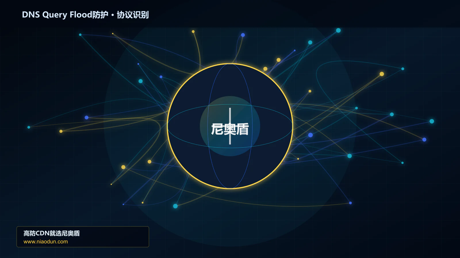 DNS Query Flood防护协议识别与节点防护图