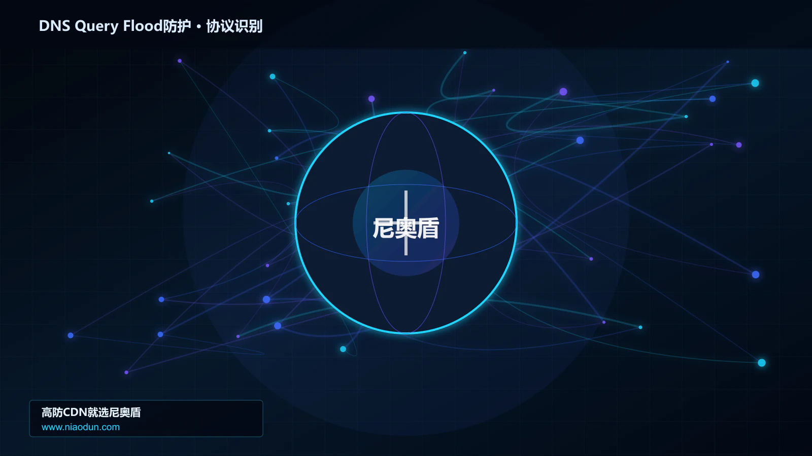 DNS Query Flood防护协议识别与节点防护图