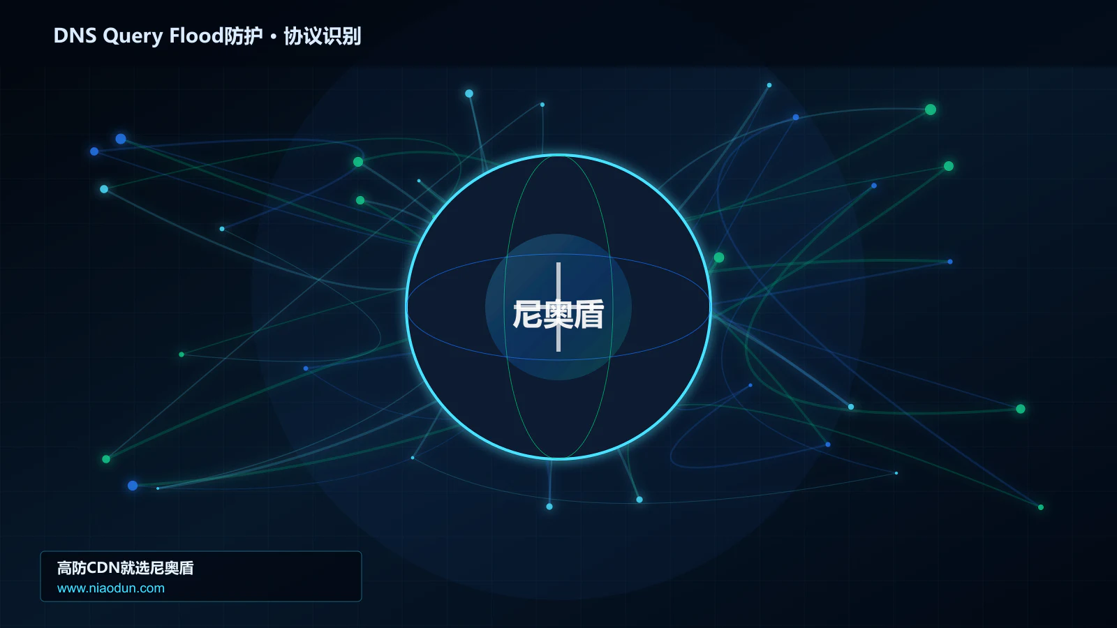 DNS Query Flood防护协议识别与节点防护图
