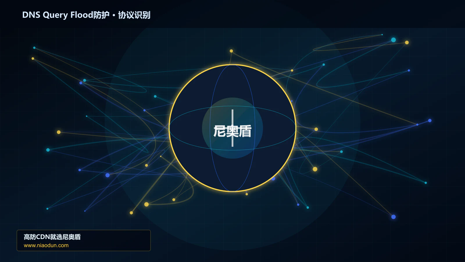 DNS Query Flood防护协议识别与节点防护图