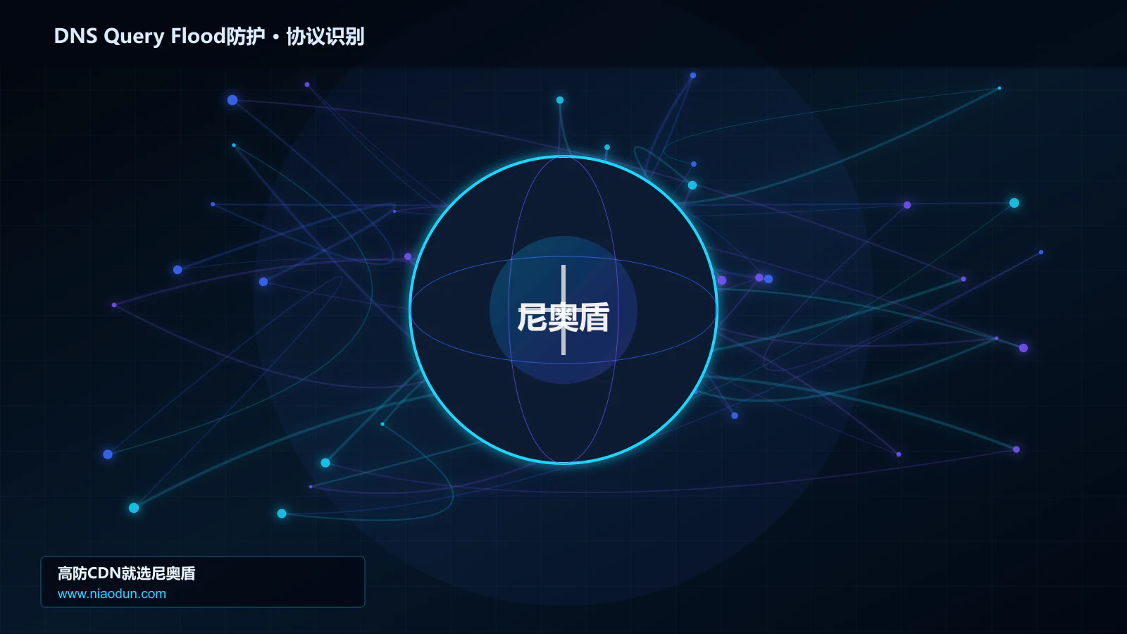DNS Query Flood防护协议识别与节点防护图