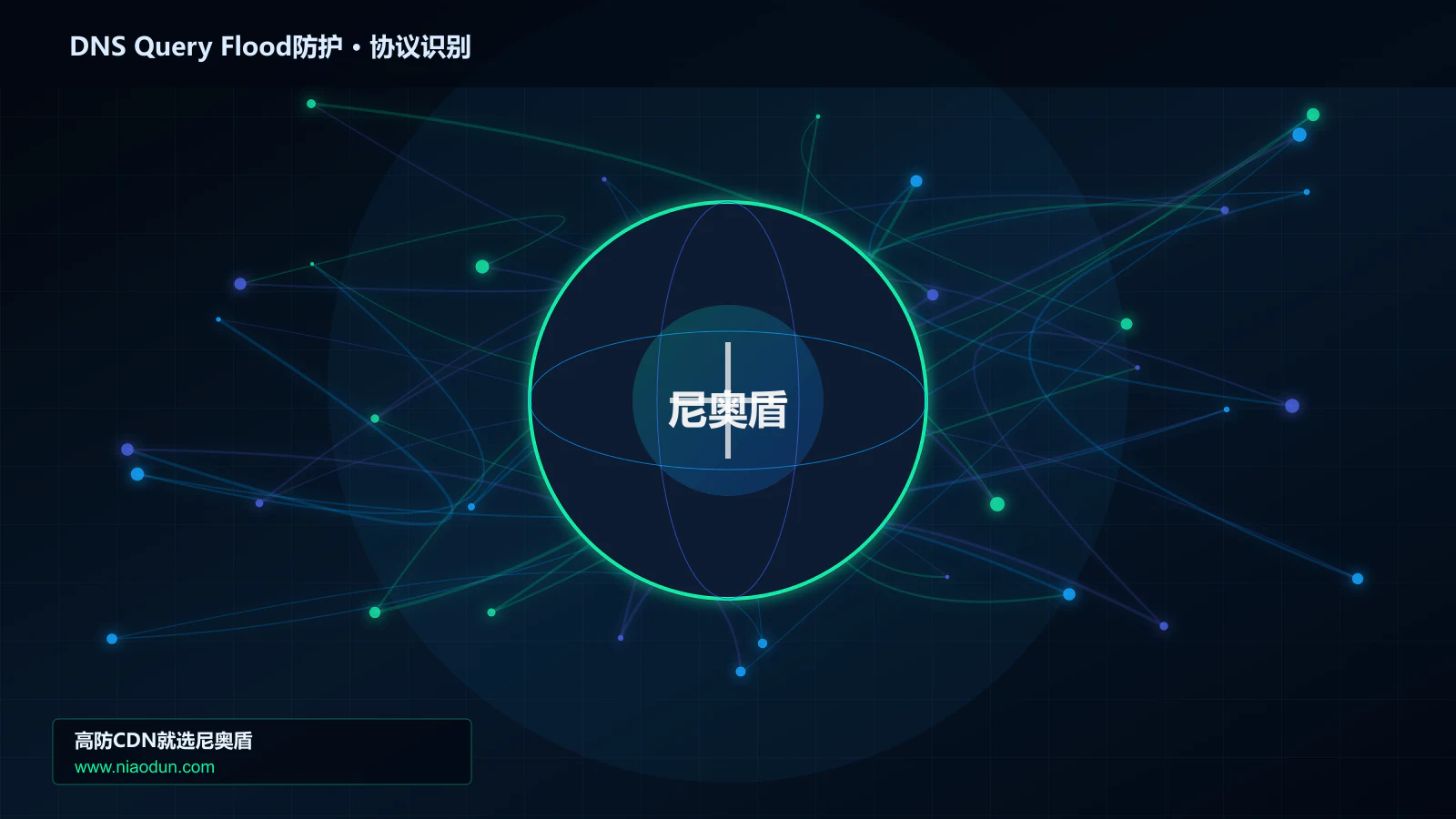 DNS Query Flood防护协议识别与节点防护图
