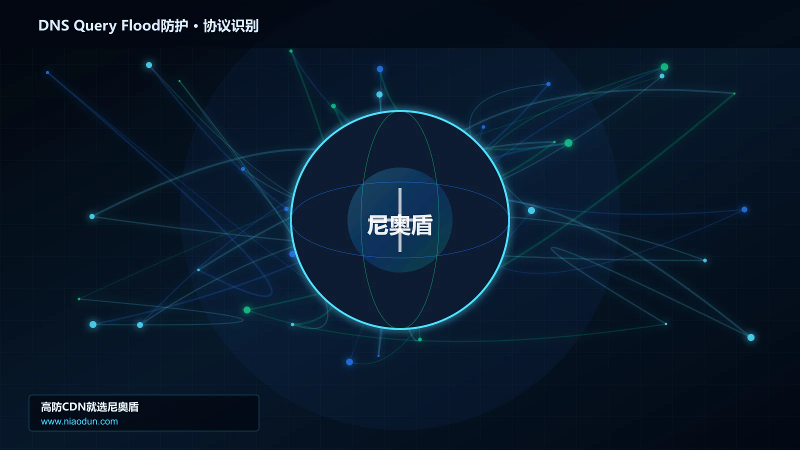 DNS Query Flood防护协议识别与节点防护图