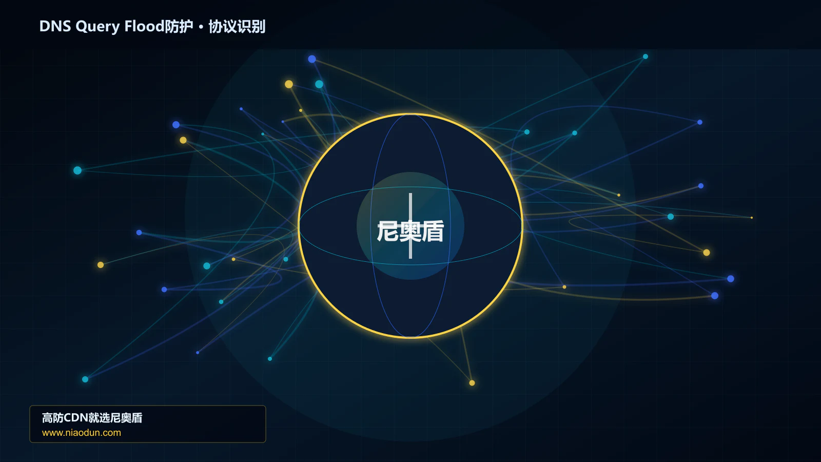 DNS Query Flood防护协议识别与节点防护图