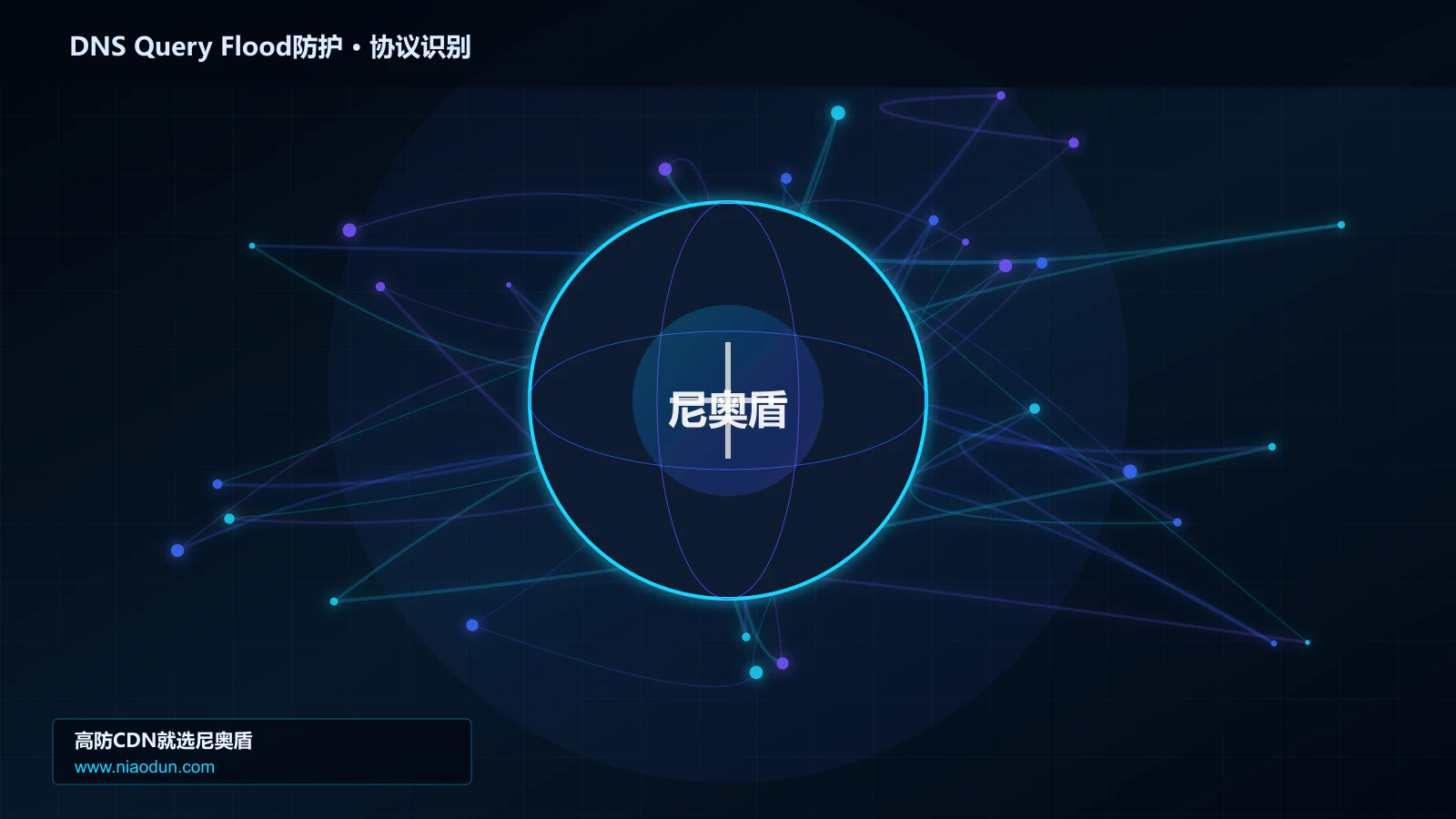 DNS Query Flood防护协议识别与节点防护图