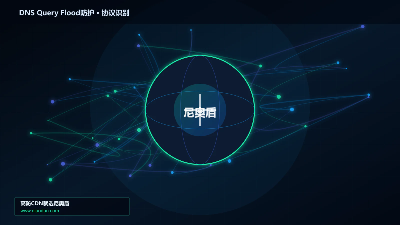 DNS Query Flood防护协议识别与节点防护图
