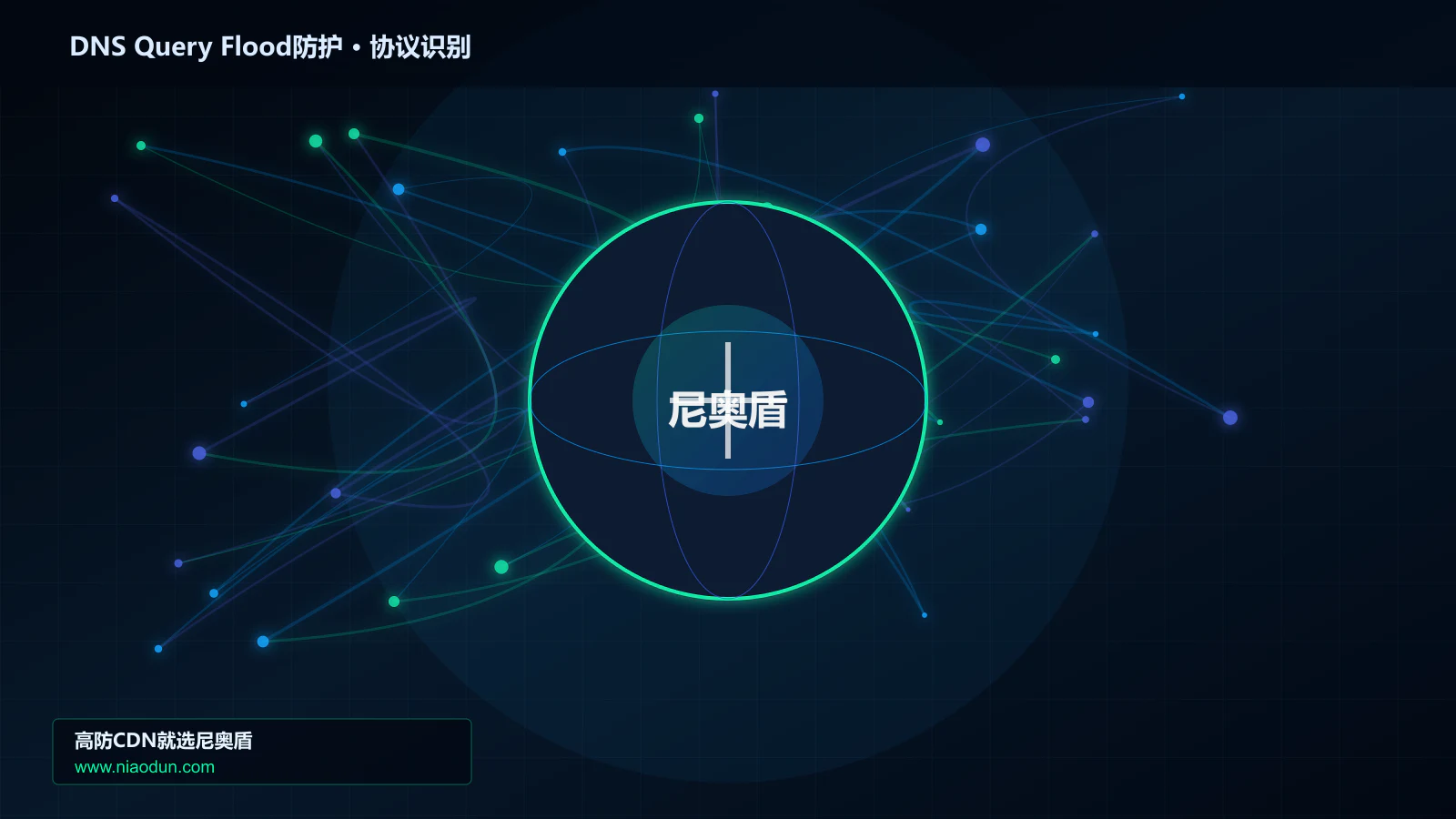 DNS Query Flood防护协议识别与节点防护图