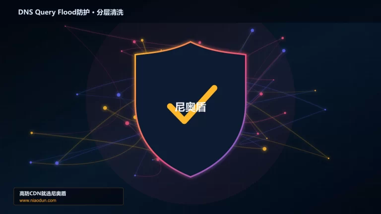 DNS Query Flood防护分层流量清洗架构图