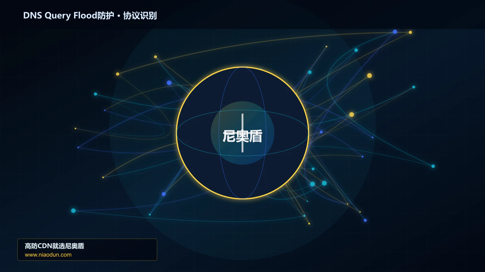 DNS Query Flood防护协议识别与节点防护图