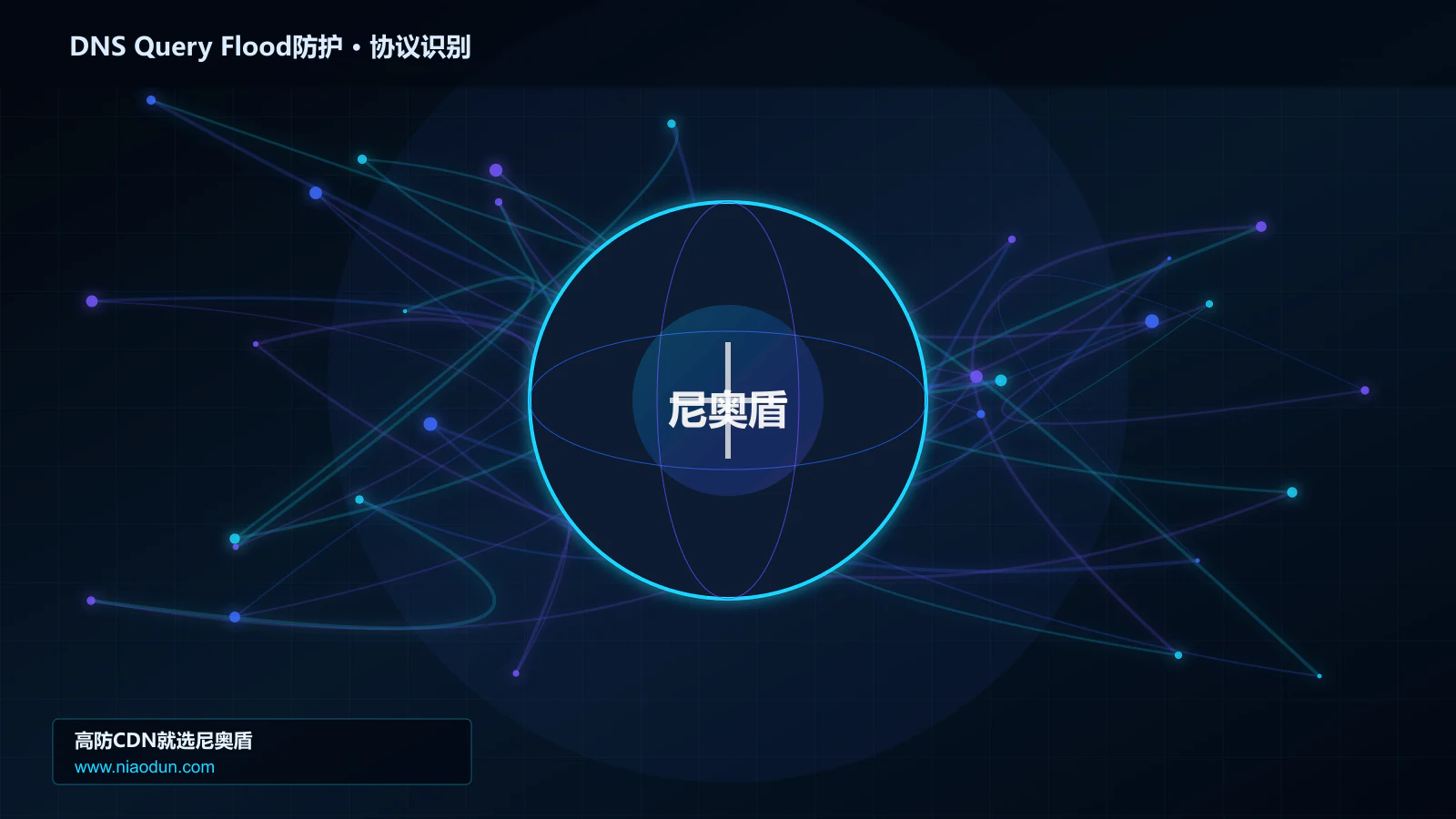 DNS Query Flood防护协议识别与节点防护图