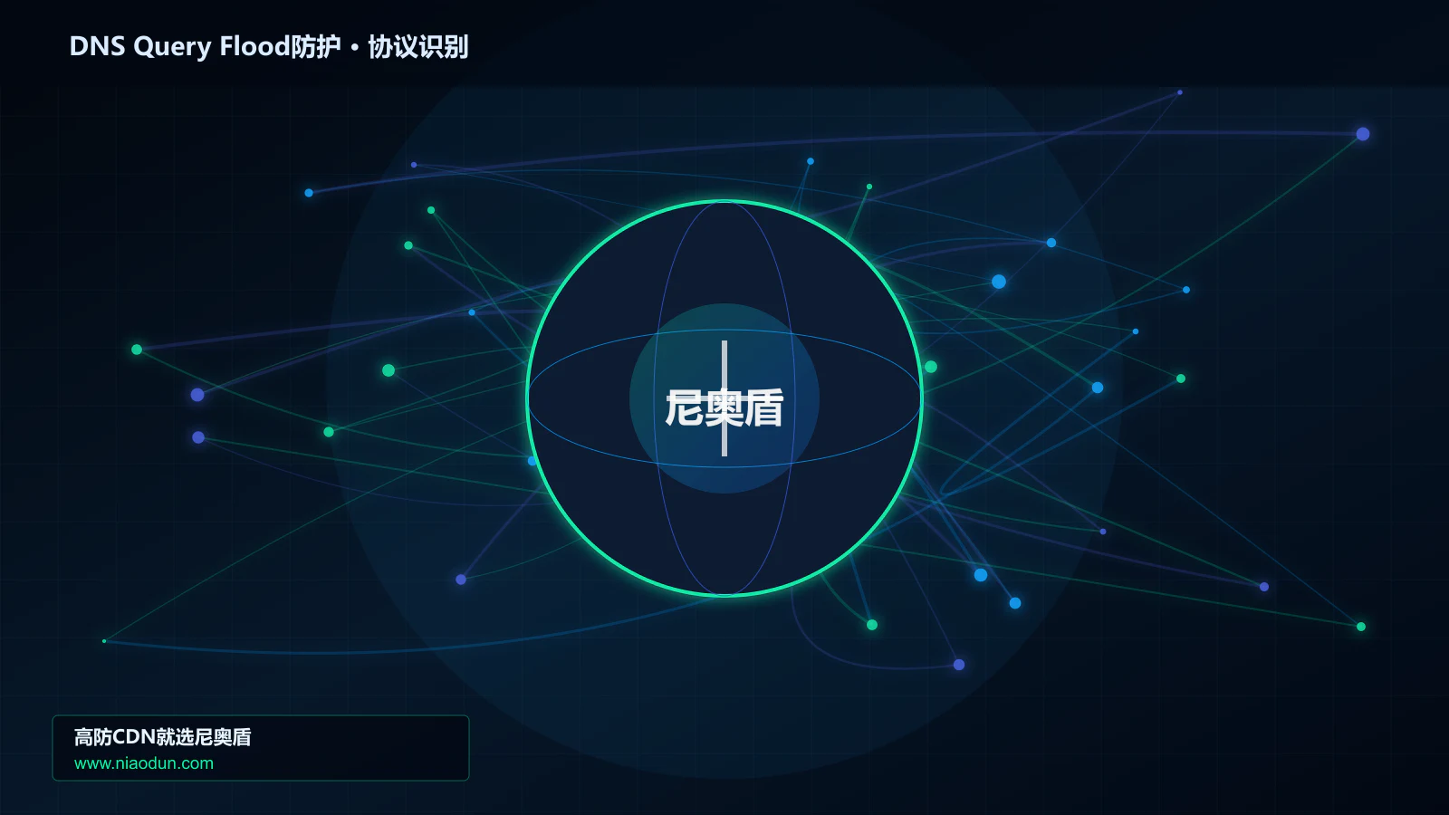 DNS Query Flood防护协议识别与节点防护图