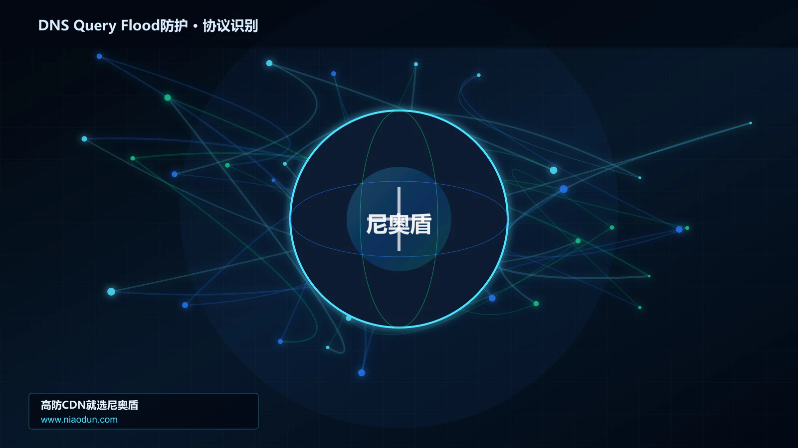 DNS Query Flood防护协议识别与节点防护图