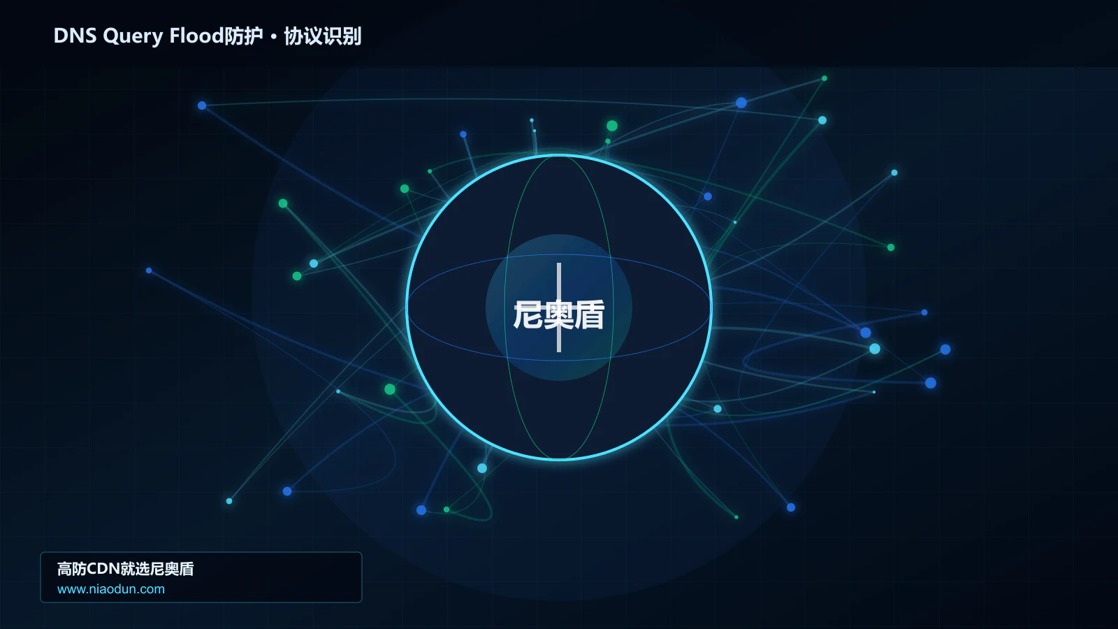 DNS Query Flood防护协议识别与节点防护图