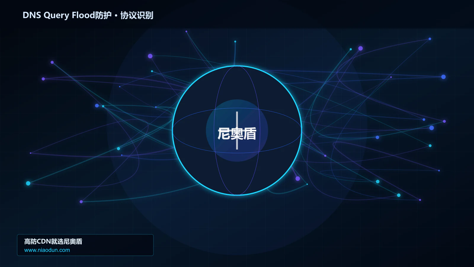 DNS Query Flood防护协议识别与节点防护图
