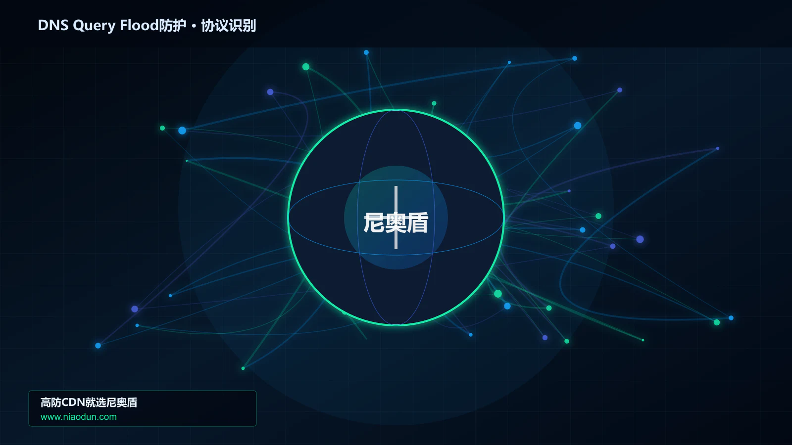 DNS Query Flood防护协议识别与节点防护图