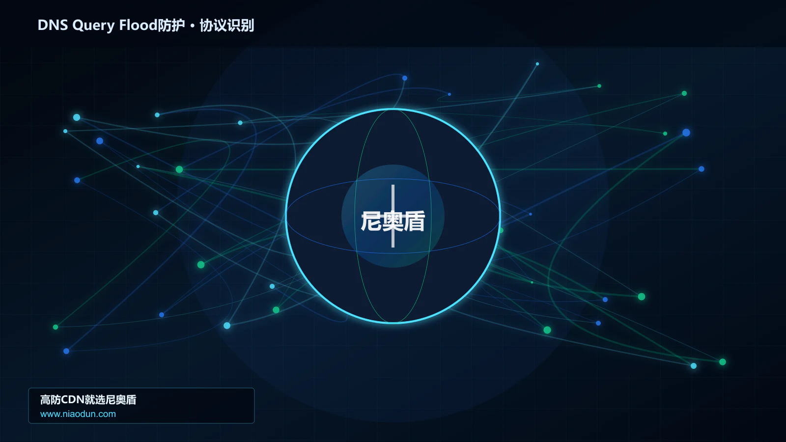 DNS Query Flood防护协议识别与节点防护图