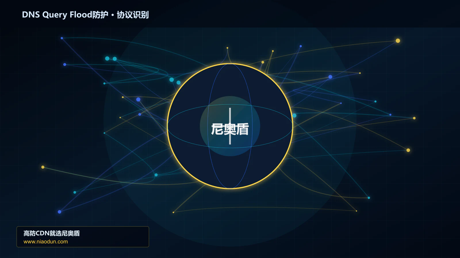 DNS Query Flood防护协议识别与节点防护图