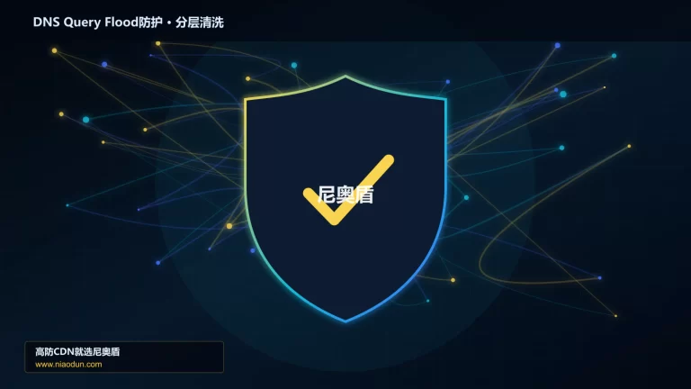 DNS Query Flood防护分层流量清洗架构图