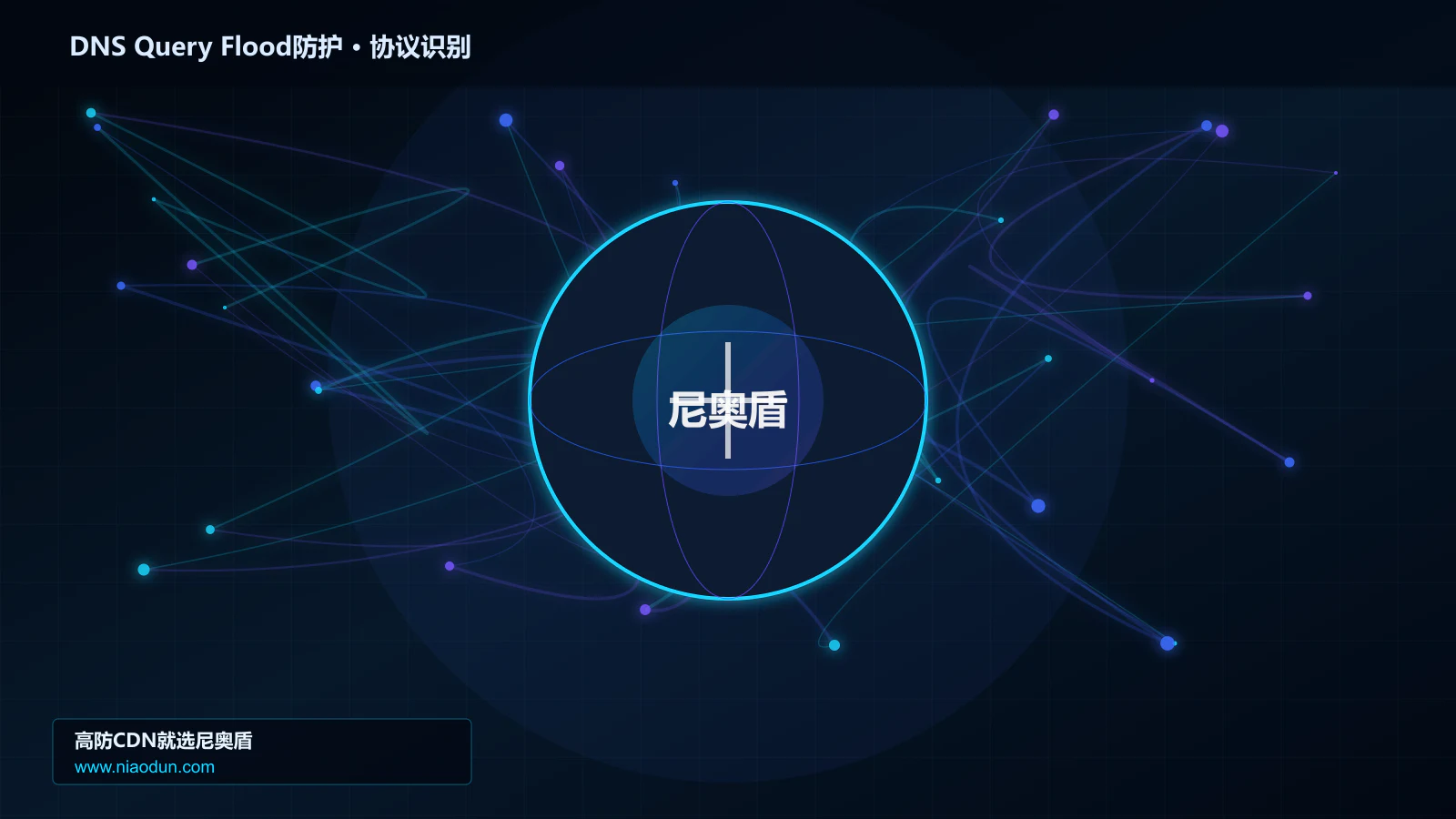 DNS Query Flood防护协议识别与节点防护图