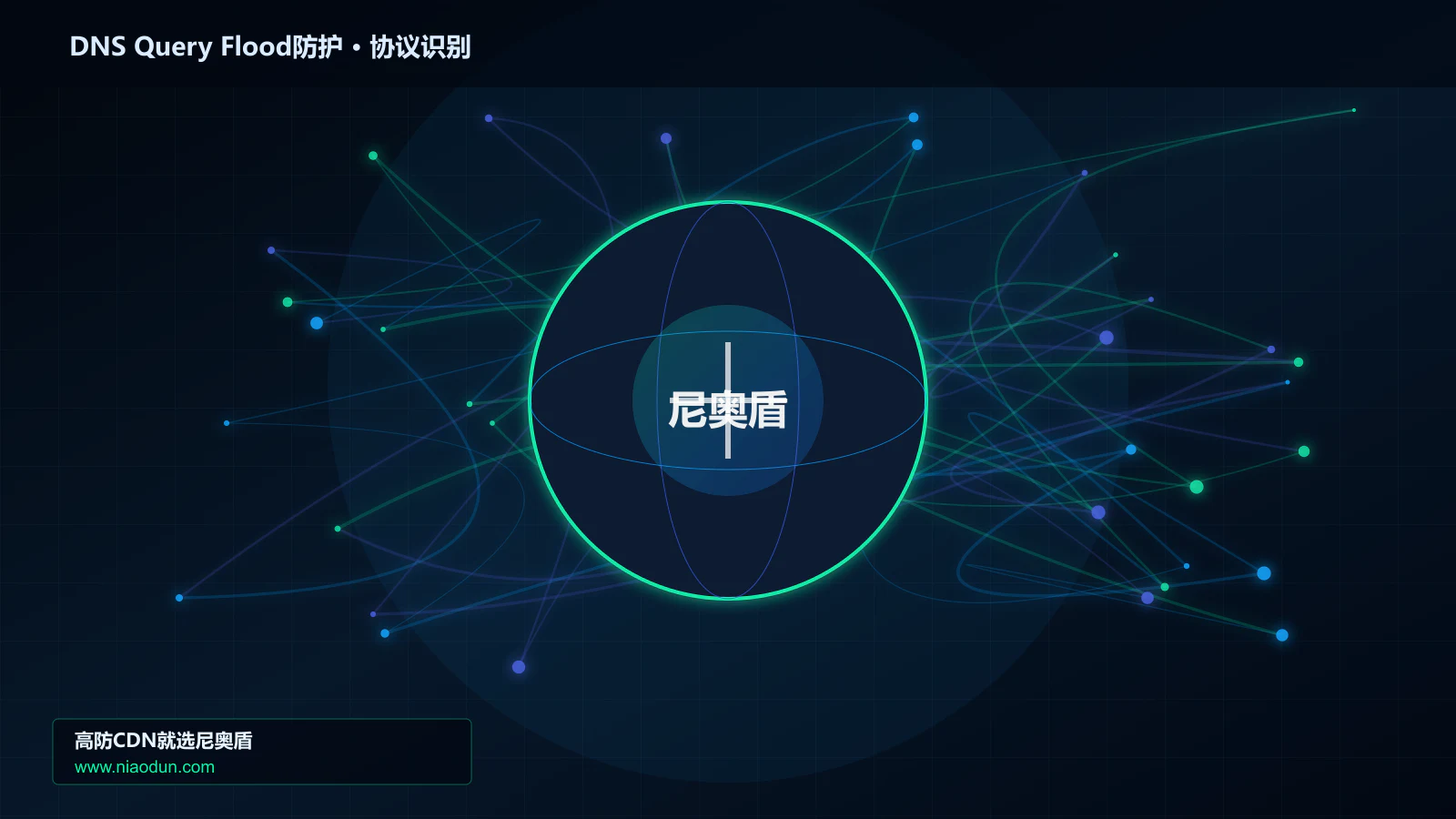 DNS Query Flood防护协议识别与节点防护图