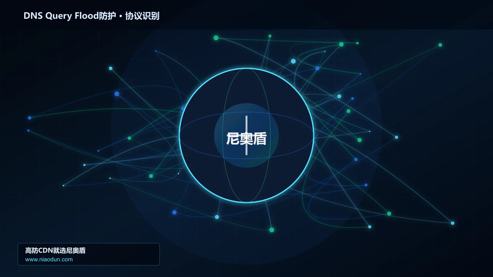 DNS Query Flood防护协议识别与节点防护图