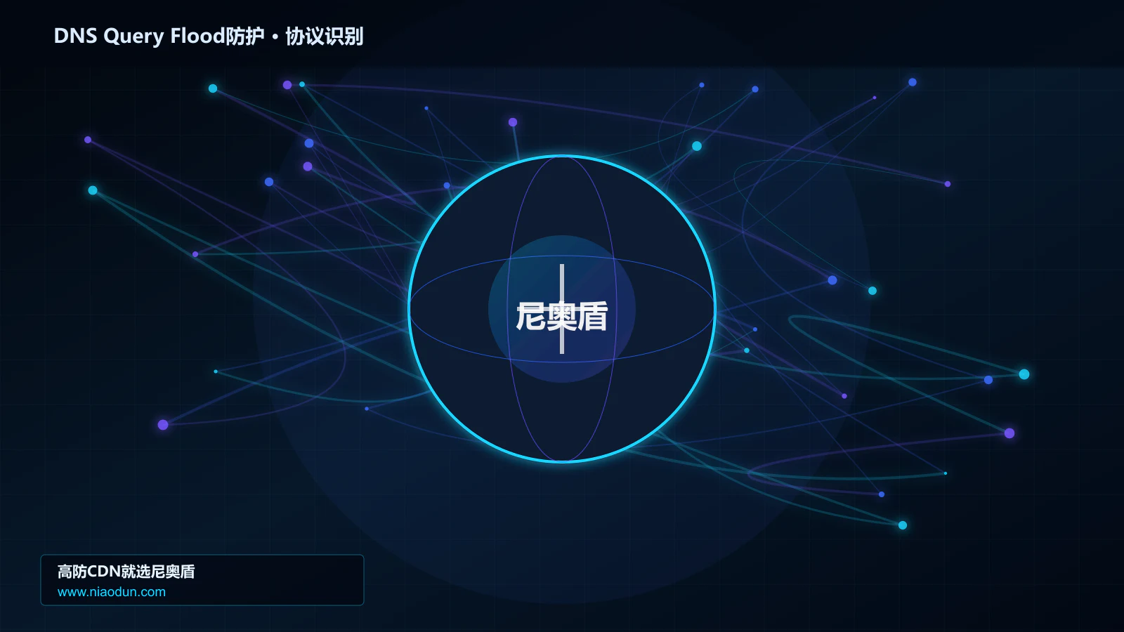 DNS Query Flood防护协议识别与节点防护图